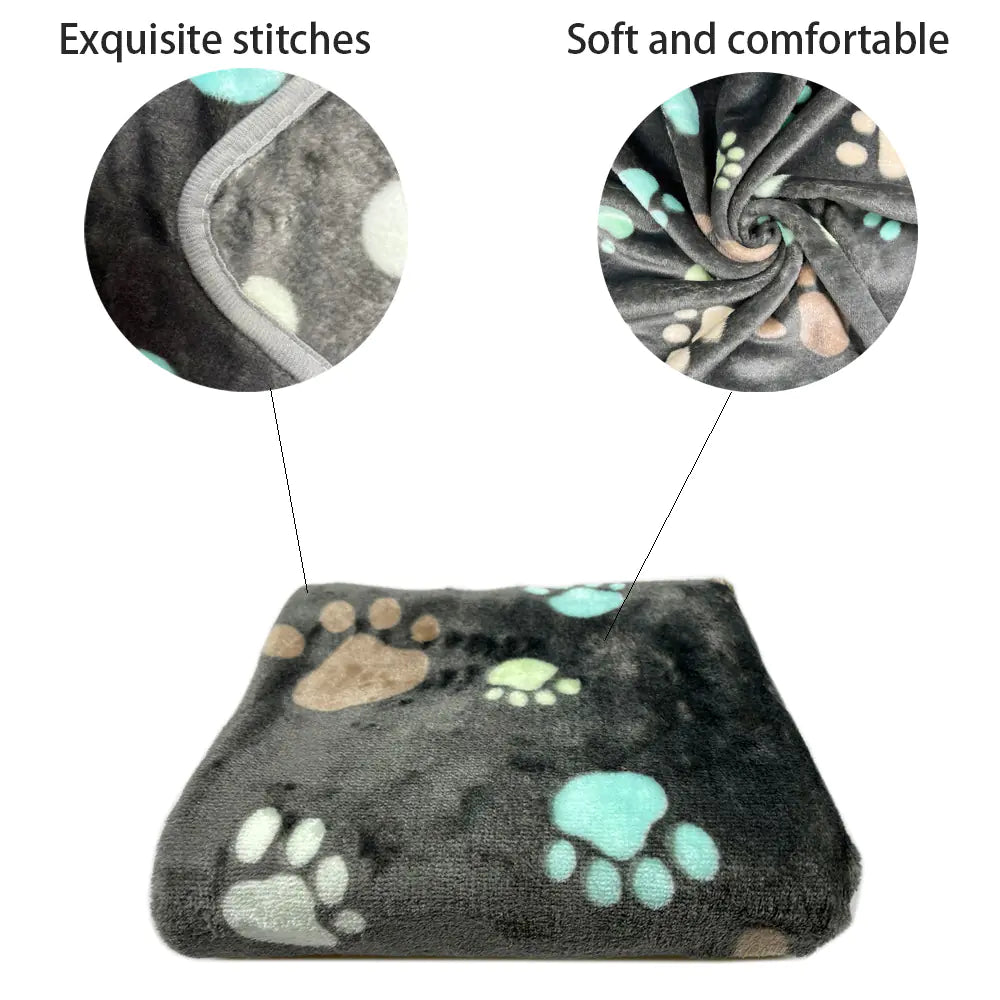 Universal Pet Blanket for All Seasons - Coral Fleece